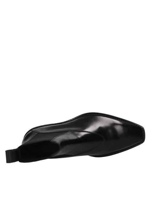  MUGLER | MUMFW26LS005_TB001 BRUSHED CALFNERO